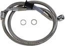 harley davidson flde [ESPECIALIDADES DE ARRASTRE] - Línea de freno extendida de acero inoxidable-1