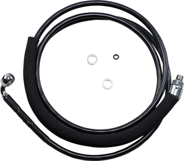 harley davidson fltr [ESPECIALIDADES DE ARRASTRE] - Línea de embrague hidráulico de acero inoxidable