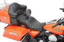 harley davidson touring [ESPECIALIDADES DE ARRASTRE] - Asiento de cuero para 2 personas, compatible con respaldo, touring-4