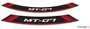 TRIUMPH BONNEVILLE T 120 NEGRO [2025] - Protector de llanta | Rojo | PUIG 9136R