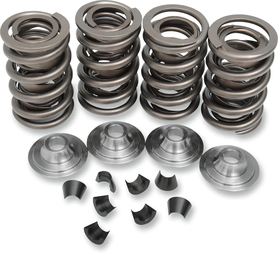harley davidson flfb [KIBBLEWHITE] – Kit de resorte de válvula de carreras