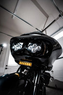 harley-davidson road glide st [DINÁMICA PERSONALIZADA] – Inserciones de ventilación Genesis® 4 Dynamic LED Road Glide®-3