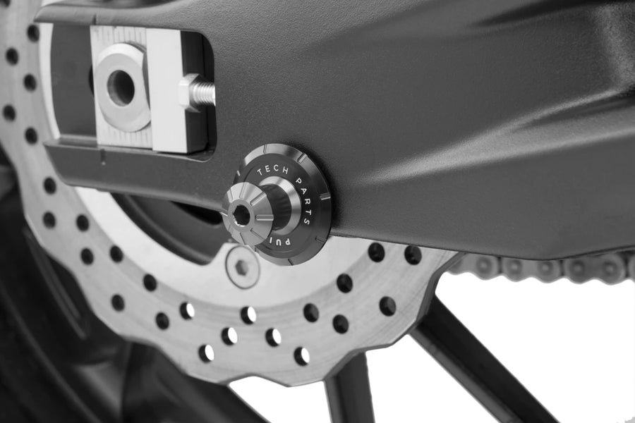 TRIUMPH SPEED TWIN 900 [2025] – Protectores de basculante PRO – Plata