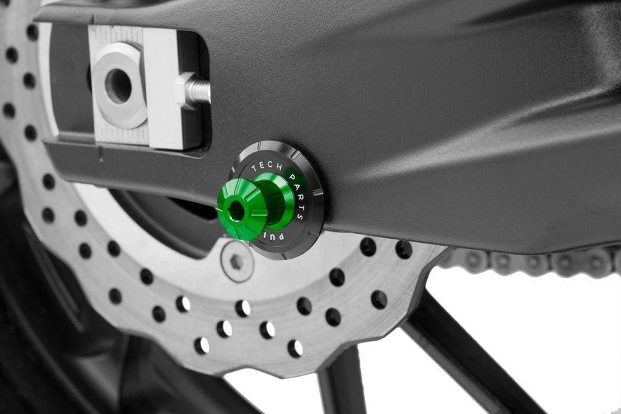 TRIUMPH SPEED TWIN 900 [2025] – Protectores de basculante PRO – Plata