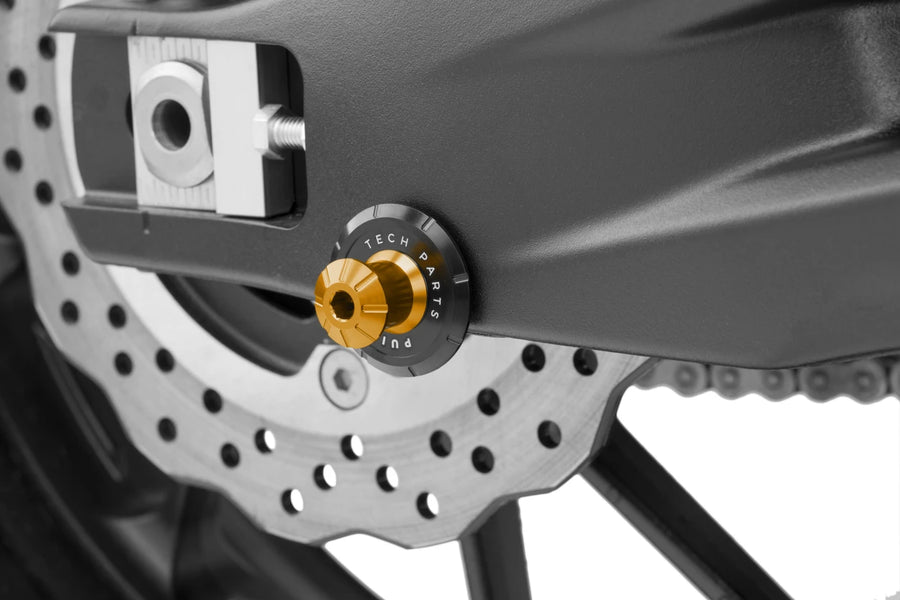 KTM RC 390 [2025] – Protectores de Basculante PRO – Plata