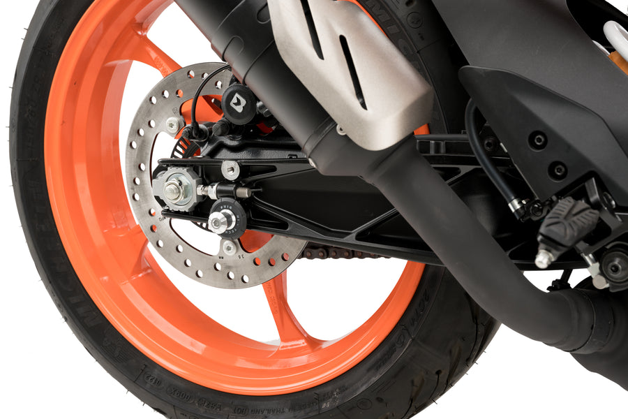 KTM RC 390 [2025] – Protectores de Basculante PRO – Negro
