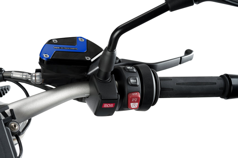 BMW R 1250 RS [2025] – Tapa del depósito de líquido de freno delantero – Plata