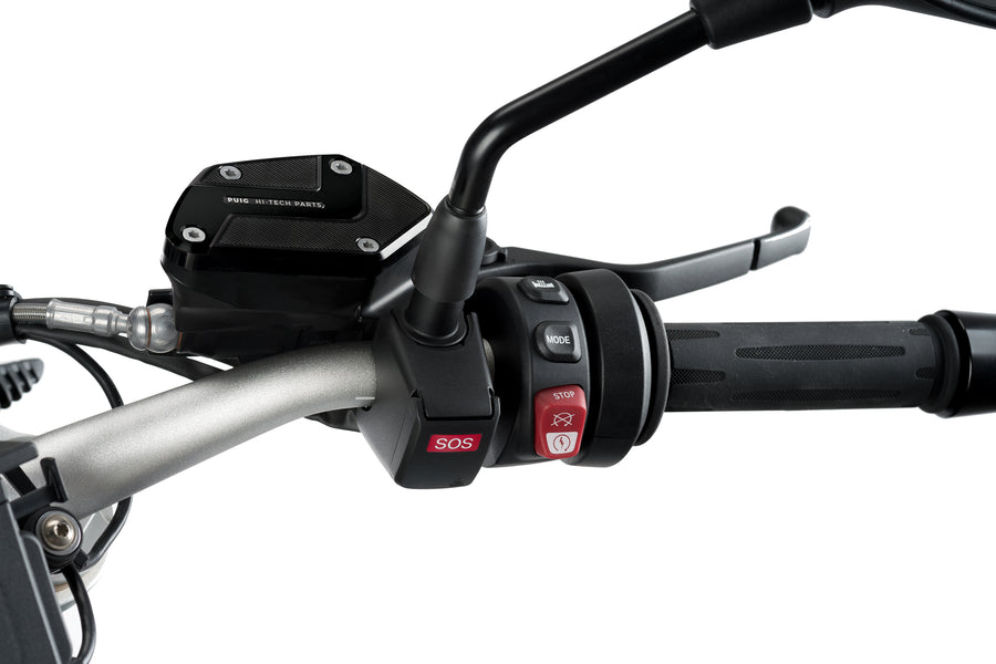 BMW R 1250 RS [2025] – Tapa del depósito de líquido de freno delantero – Plata