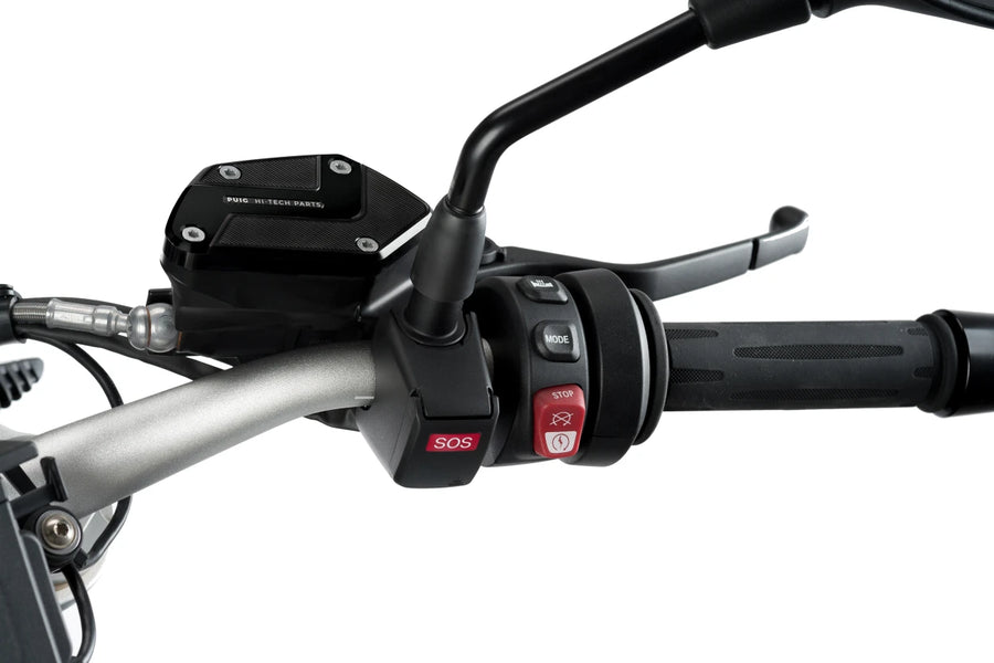 BMW R 1250 RS [2025] – Tapa del depósito de líquido de freno delantero – Plata