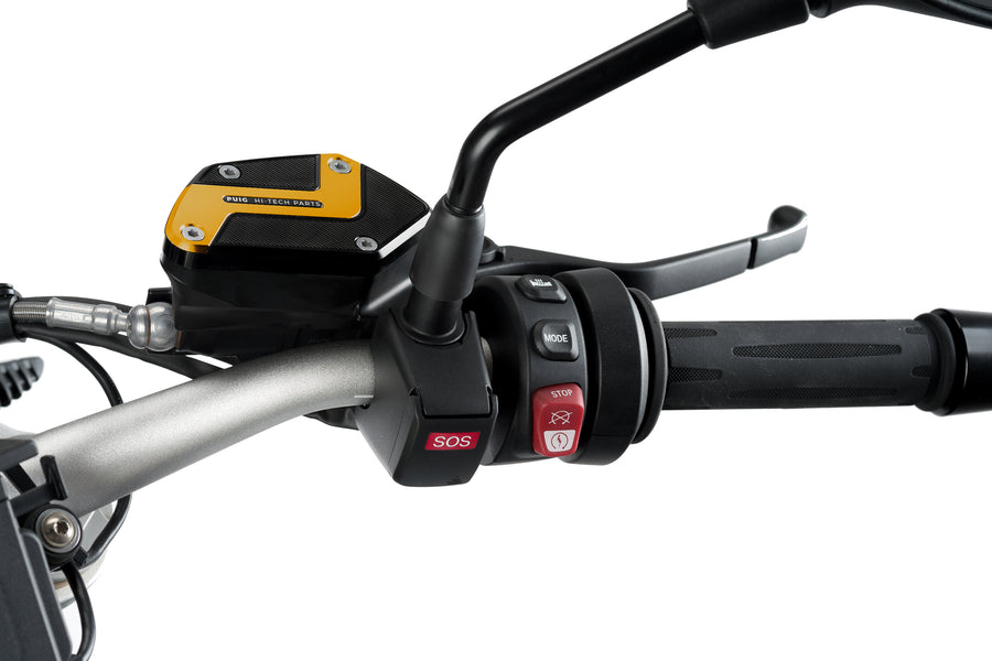 BMW R 1250 RS [2025] – Tapa del depósito de líquido de freno delantero – Plata