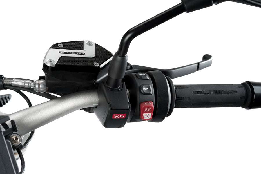 BMW R 1250 RS [2025] – Tapa del depósito de líquido de freno delantero – Plata