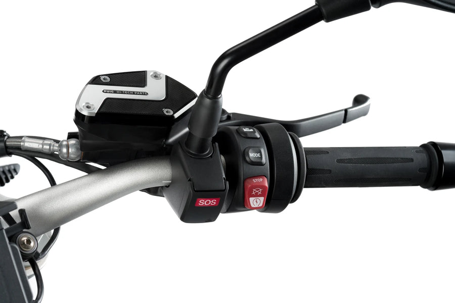 BMW R 1250 RS [2025] – Tapa del depósito de líquido de freno delantero – Plata