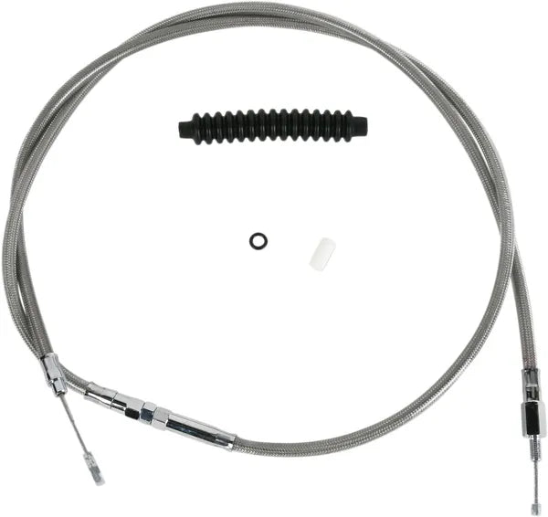 Harley Davidson Fxwg [ESPECIALIDADES DE ARRASTRE] - Cable de embrague de acero inoxidable trenzado de alta eficiencia