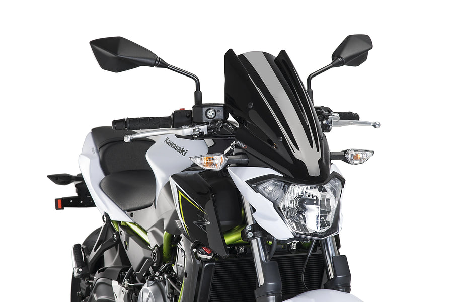 KAWASAKI Z 650 [2019] - Cúpula Touring Nueva Generación PUIG | Negro | PUIG 9369N
