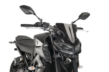 YAMAHA MT-09 SP [2020] - Parabrisas deportivo de nueva generación | Negro | PUIG 9376N