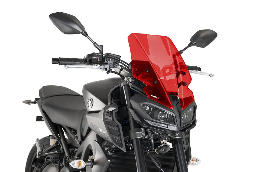 YAMAHA MT-09 SP [2020] - Parabrisas Touring de nueva generación | Rojo | PUIG 9377R