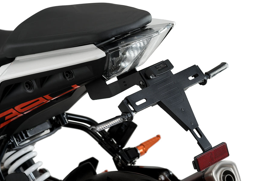 KTM 125 DUKE 2017-2018 - Kennzeichenhalter | Schwarz | PUIG 9492N