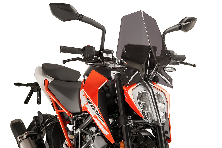 TRIUMPH BONNEVILLE T 120 BLACK [2025] - Parabrisas deportivo de nueva generación | Muy tonificado | PUIG 9514F