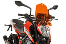 TRIUMPH BONNEVILLE T 120 BLACK [2025] - Parabrisas deportivo de nueva generación | Naranja | PUIG 9514T