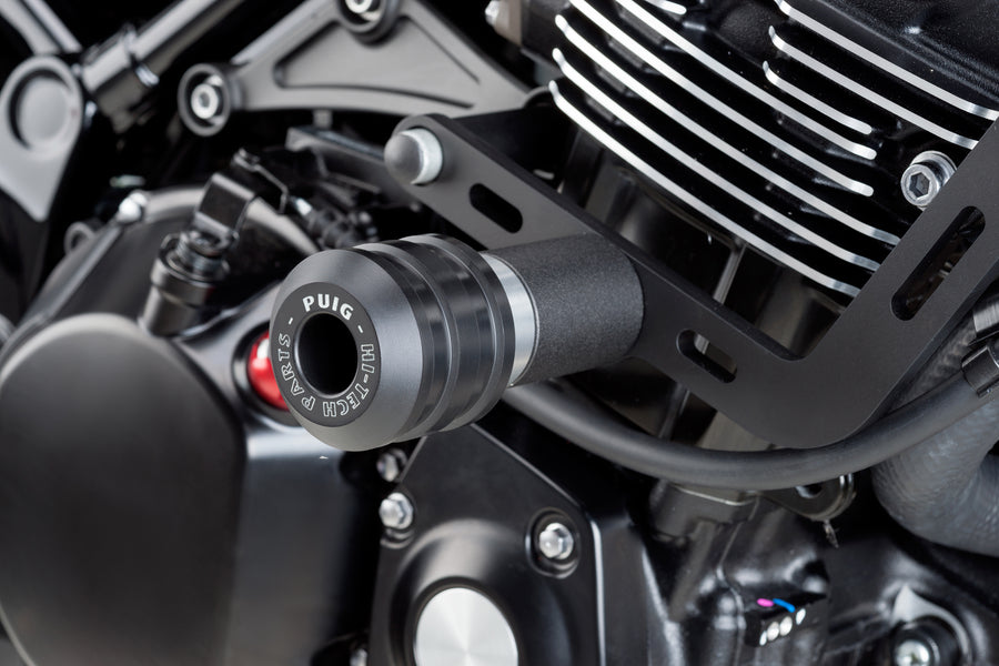 KAWASAKI Z 900 RS SE [2025] – Protectores de motor Vintage – Negro