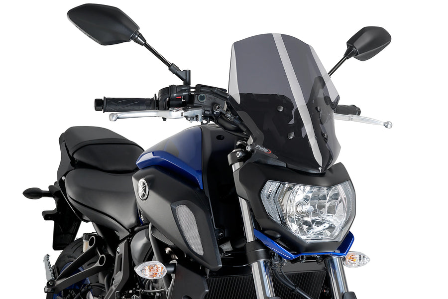 YAMAHA MT-07 [2020] - Parabrisas Touring de Nueva Generación | Muy tonificado | PUIG 9667F