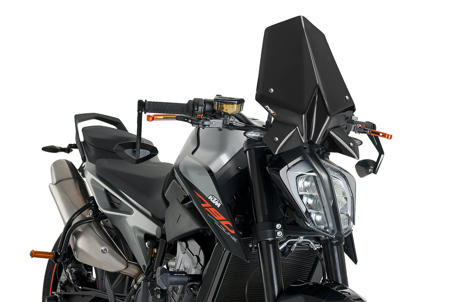 KTM 890 DUKE R [2025] - Parabrisas deportivo de nueva generación | Negro | PUIG 9668N