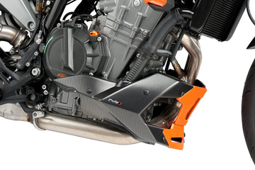 KTM 890 DUKE R [2025] - Alerón delantero PUIG | Aspecto carbono | PUIG 9669C