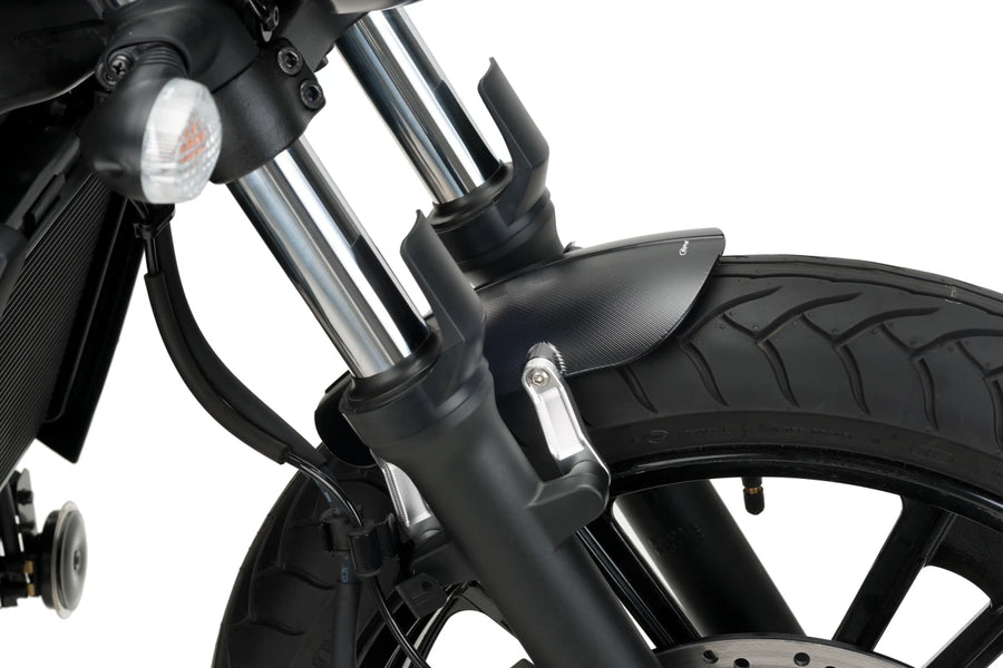KAWASAKI VULCAN S [2025] – Guardabarros delantero de chapa gruesa de aluminio – Negro