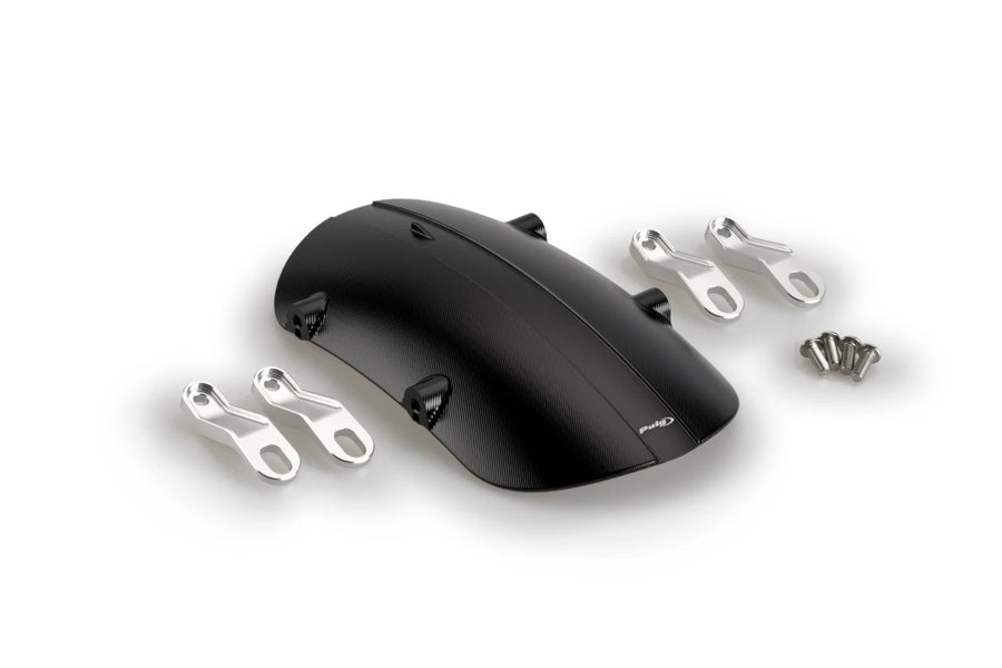 KAWASAKI VULCAN S [2025] – Guardabarros delantero de chapa gruesa de aluminio – Negro
