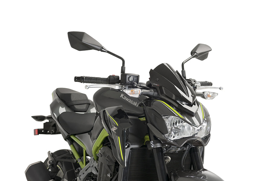 KAWASAKI Z 900 [2019] - Parabrisas deportivo de nueva generación | Negro | PUIG 9689N