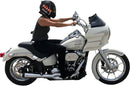 Harley Davidson Fxlrs [KLOCK WERKS] - Guardabarros delantero serie Hugger con bloques de montaje para Softail/Dyna
