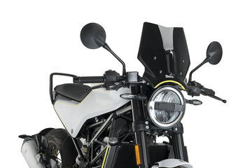 HUSQVARNA VITPILEN 125 [2025] - Parabrisas deportivo de nueva generación | Negro | PUIG 9702N