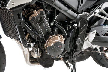 HONDA CBR 650 R [2023] – Protectores de motor – Negro