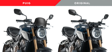 HONDA CB 650 R NEO SPORTS CAFE [2023] - Panel frontal ABS | Negro mate | PUIG 9768J