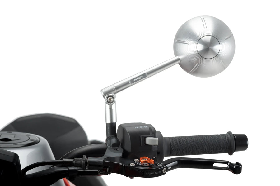 KTM 890 DUKE R [2025] – Espejo retrovisor retro – Aluminio anodizado