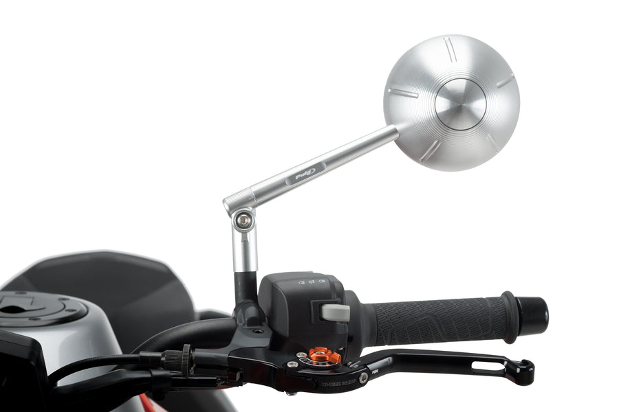 KTM 890 DUKE R [2025] – Espejo retrovisor retro – Aluminio anodizado