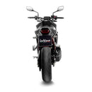 honda cb 750 [LEOVINCE] – Silenciador trasero deslizante LV-14R Black Edition-7