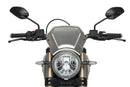 DUCATI SCRAMBLER 1100 DARK PRO [2025] - Placa frontal de ALU - negro-19