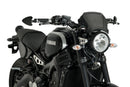 YAMAHA XSR 900 [2021] - Placa frontal de ALU - plateada-5