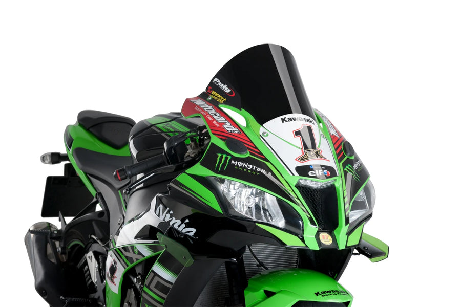 KAWASAKI ZX-10RR NINJA PERFORMANCE [2018] – Cúpula R-Racer – Negro
