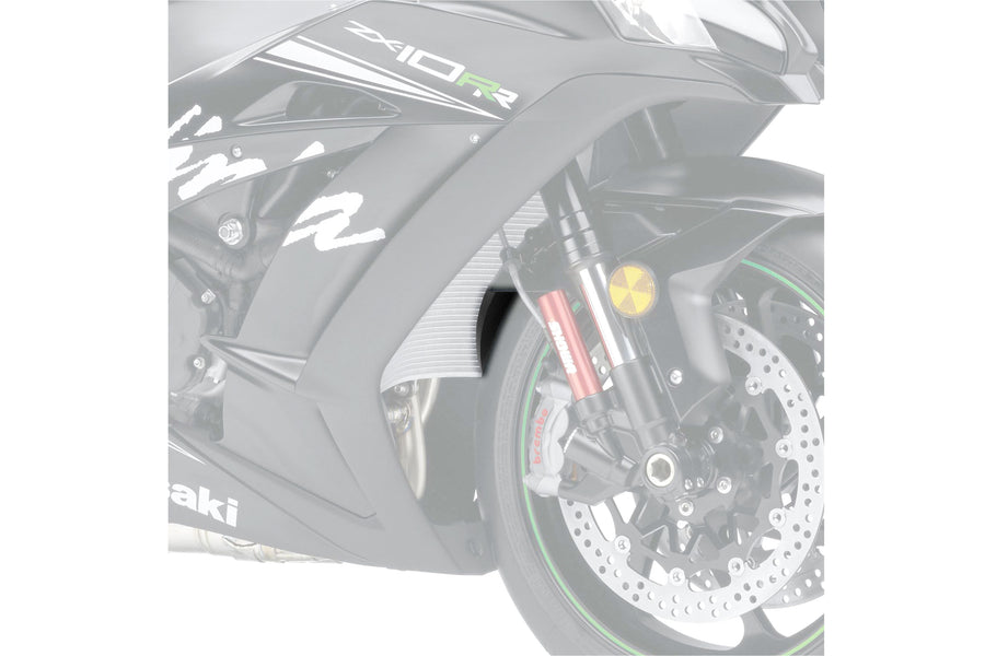 KAWASAKI NINJA H2 SX [2021] - Extensión de guardabarros delantero - Negro