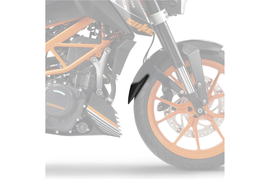 KTM 390 DUKE [2023] - Extensión del guardabarros delantero - Negro