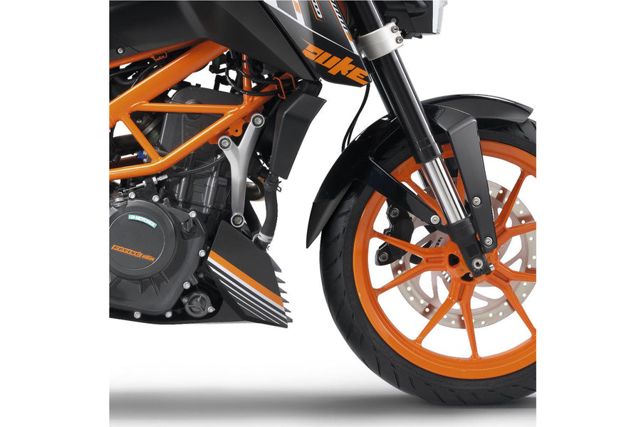 KTM 390 DUKE [2023] - Extensión del guardabarros delantero - Negro