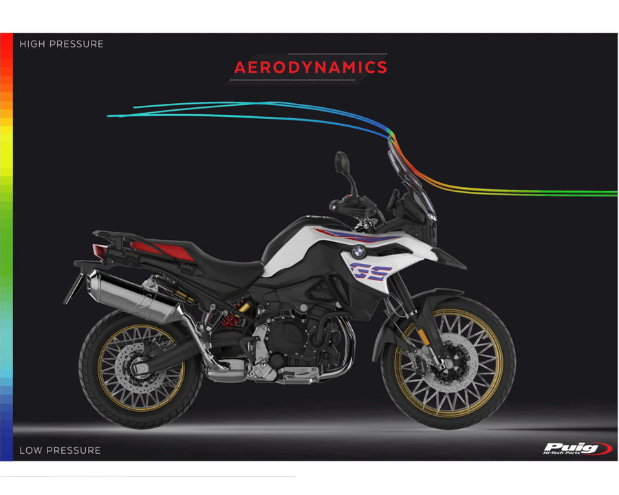 BMW F 750 GS [2024] – Parabrisas regulable – Tintado