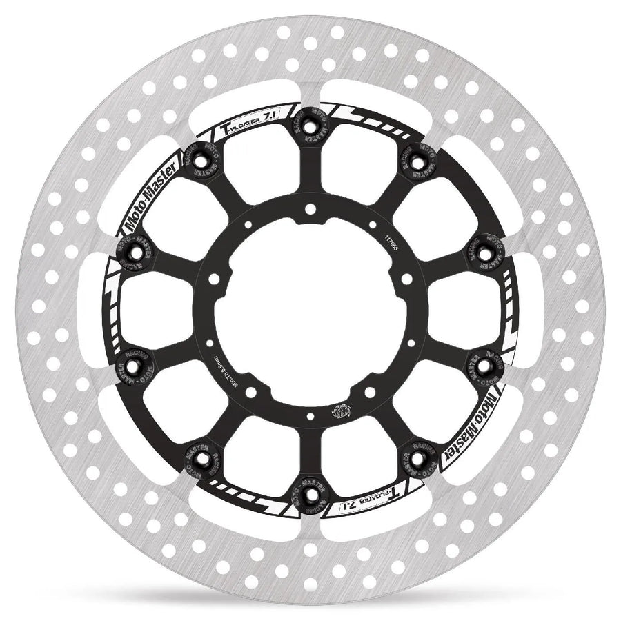 Honda CBR 1000 Rr-R Fireblade SP [2020-2021] - HALO series T-Floater Bremsscheibe – Oberfläche: Schwarz, Silber – Bild 1