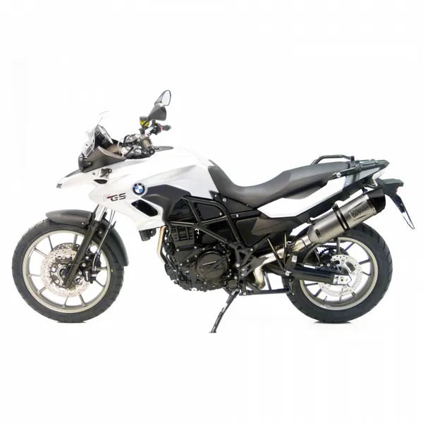 BMW F 800 GS Adventure [LEOVINCE] – Silenciador deslizante LV One Evo de acero inoxidable