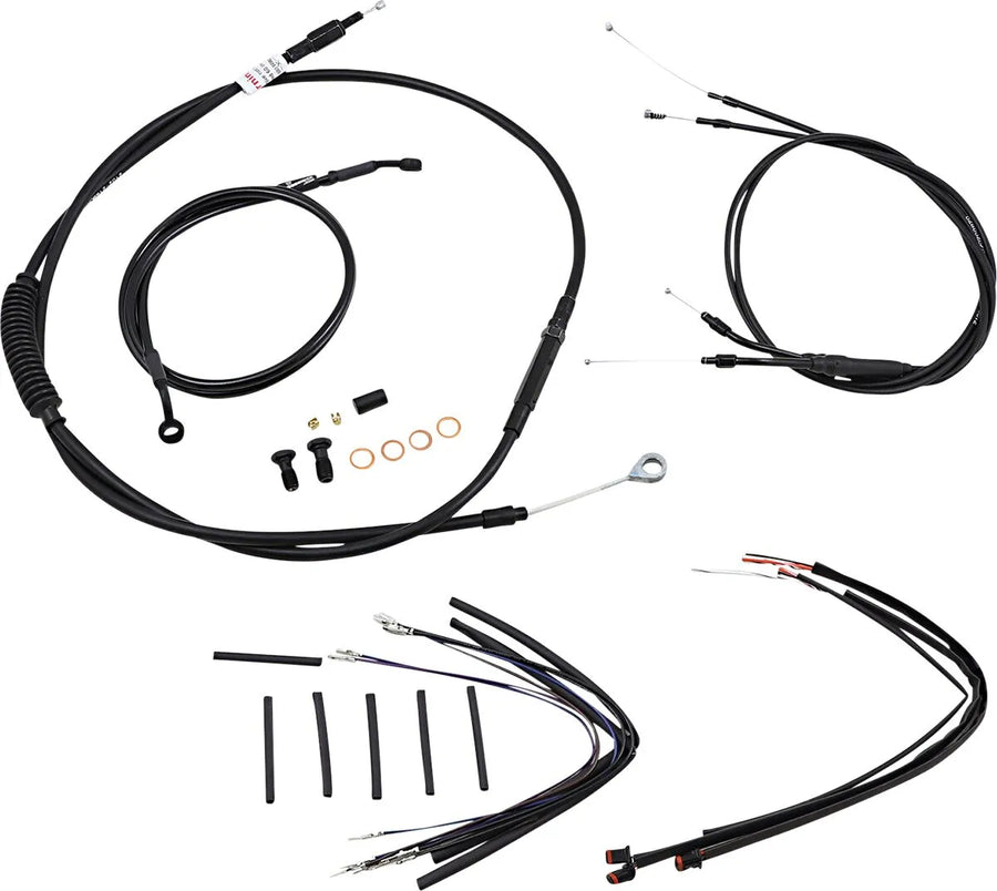 harley-davidson street bob [MARCA BURLY] – Juego de cables para barra de cárcel