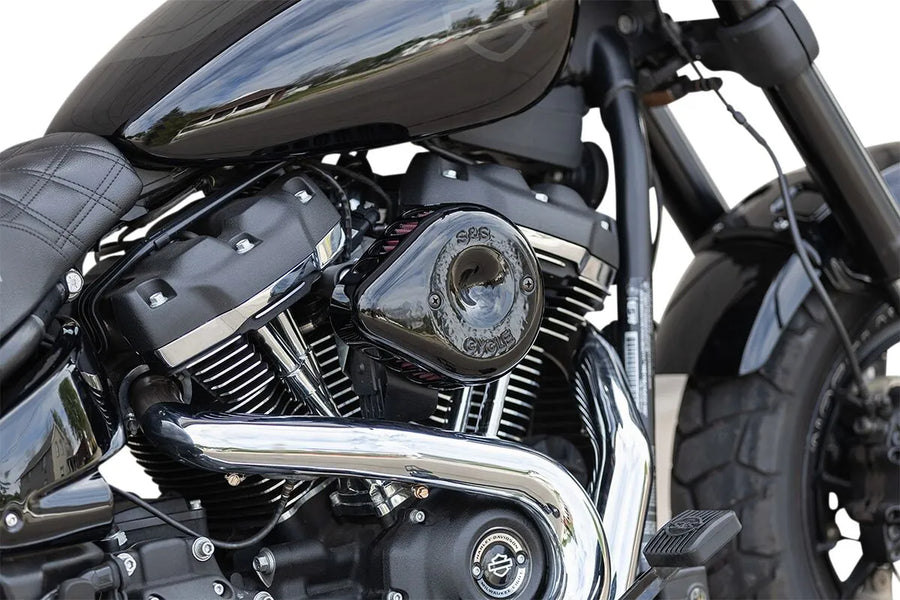 Harley-Davidson FXLRST 1923 Softail Low Rider ST 117 H.O. [2025] - Mini Teardrop Stealth Luftfilter-Kit – Bild 5
