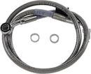 harley-davidson street bob [ESPECIALIDADES DE ARRASTRE] – Línea de freno extendida de acero inoxidable-1