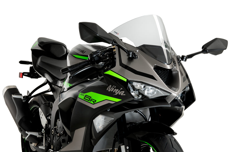 KAWASAKI ZX-6R NINJA [2025] – Cúpula R-Racer – Negro Mate